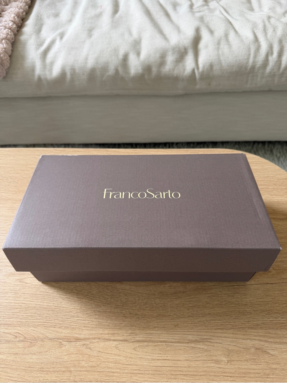 Franco Sarto Tinsley Mary Jane Flat in Gold Faux Raffia. Brand new, size 9 - Picture 11 of 11